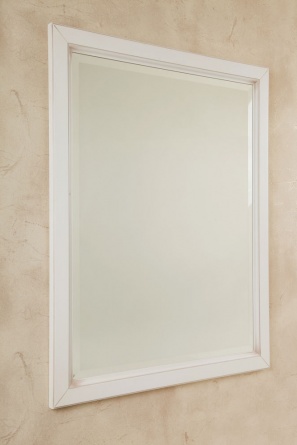 Зеркало La Beaute Classic Vivien 75 белый с патиной фото 4