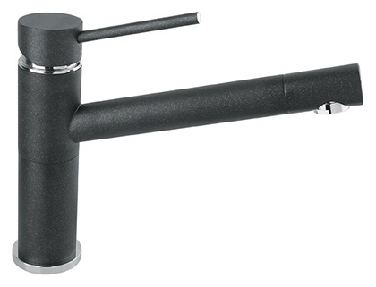 Смеситель Timo Saona 2303F Anthracite для кухонной мойки фото 1