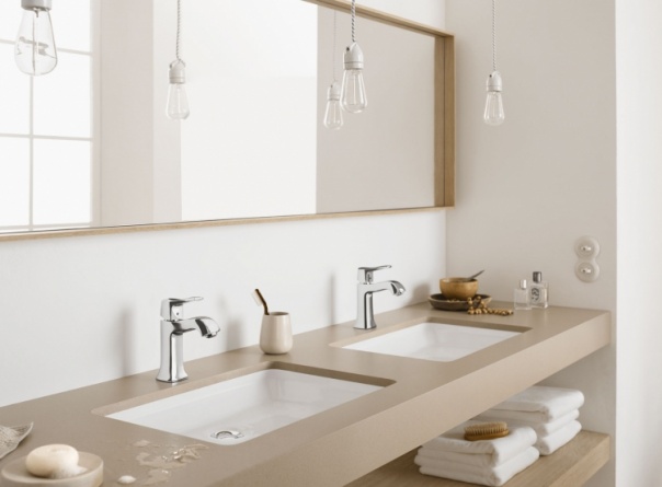 Смеситель Hansgrohe Metris Classic  для раковины фото 3