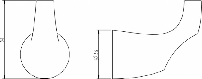 Крючок Rush Devon DE75210 фото 2