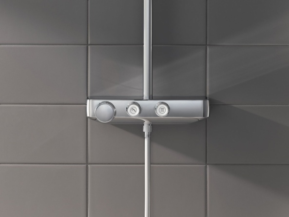 Душевая стойка Grohe Euphoria SmartControl 260 Mono 26509000 с термостатом фото 3