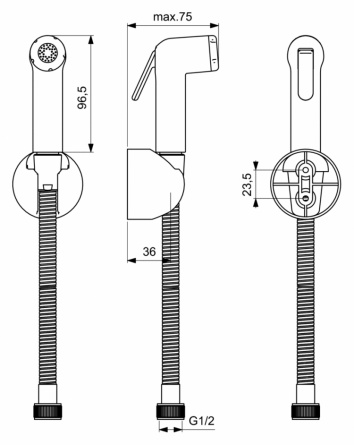 Гигиенический душ Ideal Standard со смесителем фото 7