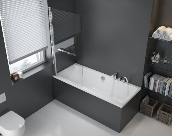 Шторка на ванну Excellent Actima 900 73 см фото 4
