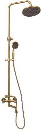 Душевая стойка Bronze de Luxe Florence 10131P для ванны с душем фото 1