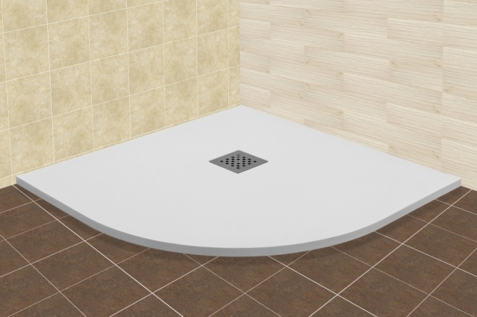 Поддон для душа RGW Stone Tray ST/R-099W 90х90 с сифоном фото 2