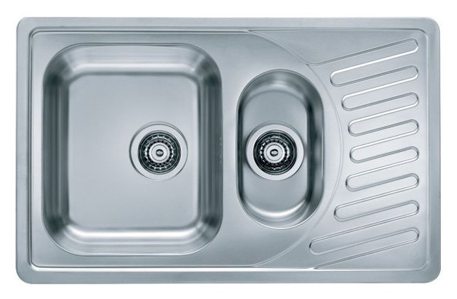 Мойка кухонная Alveus Elegant 110 корзинчатый вентиль фото 1