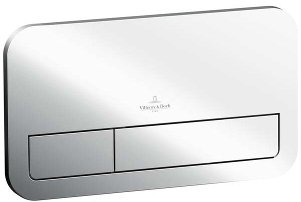 Кнопка смыва Villeroy & Boch Viconnect хром фото 1