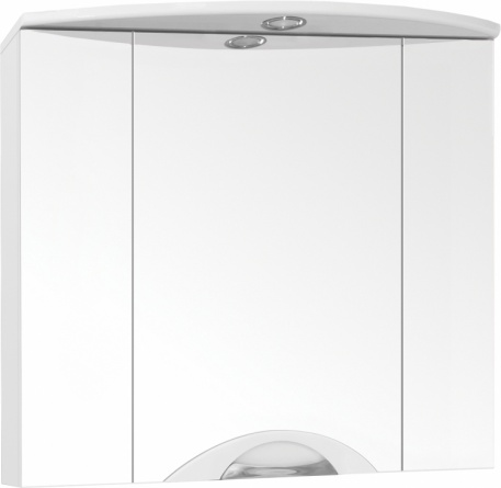 Зеркало-шкаф Style Line Жасмин-2 76/С Люкс, белый фото 1
