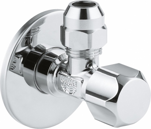 Смеситель Grohe Eurosmart New 23124002 для раковины с гигиеническим душем + Вентиль Grohe 22018000 фото 2