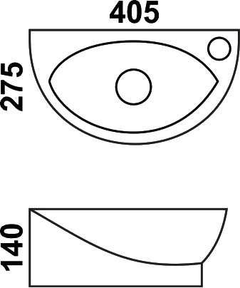 Рукомойник Melana MLN-7717X фото 4