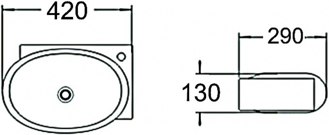 Рукомойник SantiLine SL-2022R фото 2