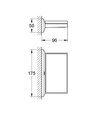 Мыльница Grohe Allure Brilliant 40504000 фото 2