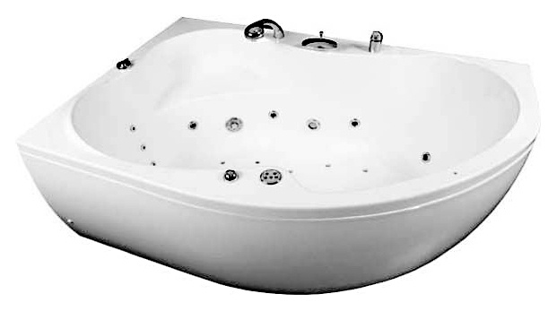 Акриловая ванна Aquanet Capri 160x100 L фото 7