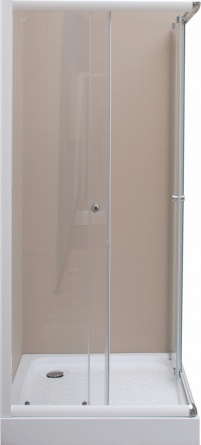 Душевой уголок De Aqua K8080OP-W 80х80, стекло прозрачное фото 3