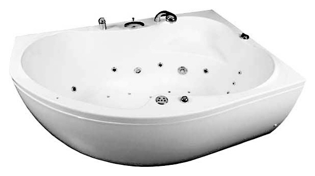 Акриловая ванна Aquanet Capri 160x100 R фото 7