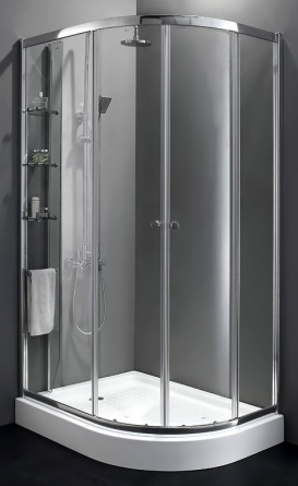 Душевой уголок Cezares Anima RH2 120/100 C Cr L фото 1