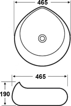 Рукомойник Melana MLN-7220 фото 4