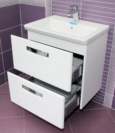 Мебель для ванной Roca Gap 60 белая матовая фото 6