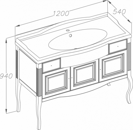 Тумба для комплекта в ванную фото 3