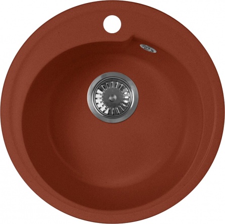 Мойка кухонная AquaGranitEx M-45 красный марс фото 1