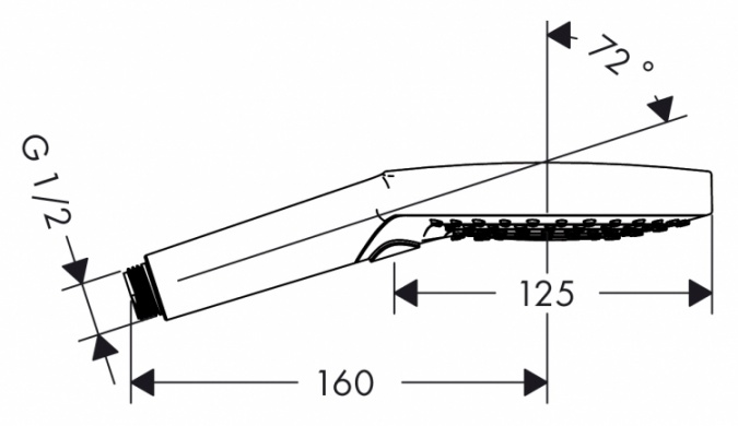 Душевая лейка Hansgrohe Raindance Select S 120 3jet фото 6