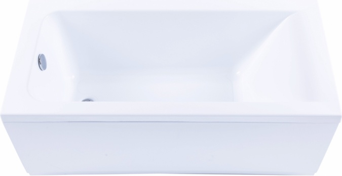 Акриловая ванна Aquanet Bright 155x70 с каркасом фото 2