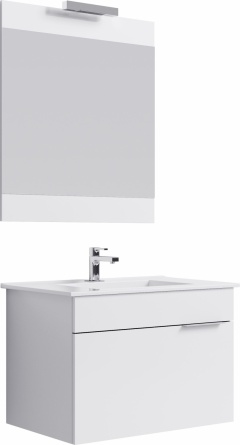 Мебель для ванной Aqwella Brig 75 подвесная, белая фото 1