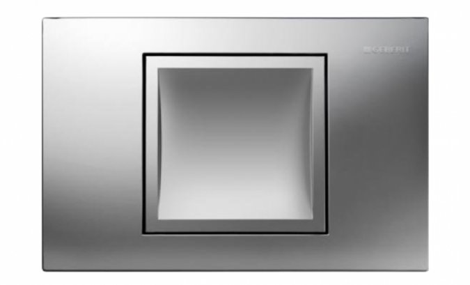 Кнопка смыва Geberit Delta 40 хром фото 1