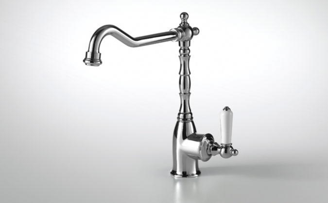 Смеситель Bravat Art F775109C для кухонной мойки фото 2