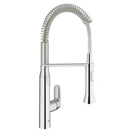 Смеситель для кухонной мойки Grohe K7 профессиональный (уменьшенный вариант) фото 1