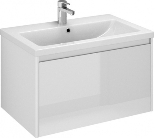 Мебель для ванной Velvex Klaufs 70.1Y белая, подвесная фото 2
