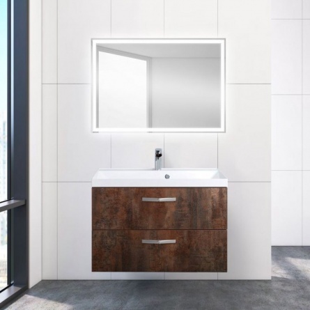 Тумба для комплекта BelBagno Aurora 80 metallo vintage фото 2