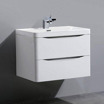 Тумба для комплекта BelBagno Ancona-N 80 bianco lucido подвесная фото 1