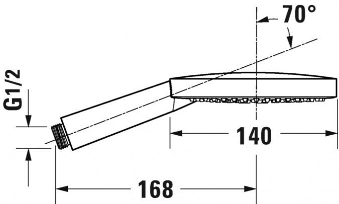 Душевая лейка Duravit Faucet Accessories UV0650012000 фото 2