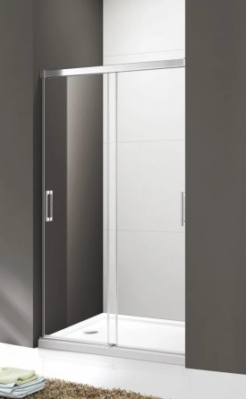 Душевая дверь в нишу Cezares Tandem Soft BF-2-120-P-Cr стекло punto фото 3