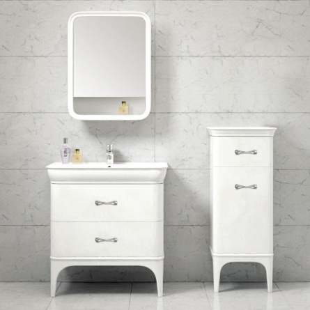 Тумба BelBagno Prado 110 bianco lucido фото 2