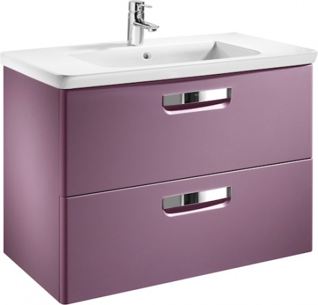 Мебель для ванной Roca Gap 80 фиолетовая фото 9