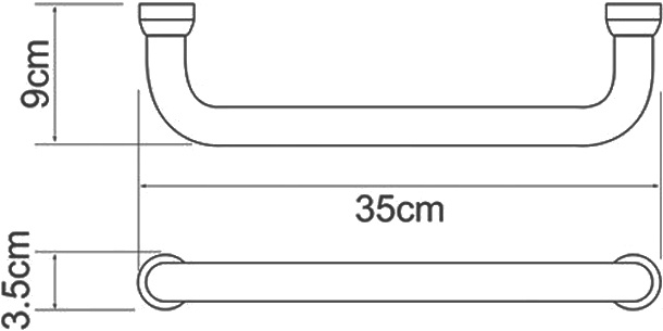 Поручень Wasserkraft K-1066 фото 3