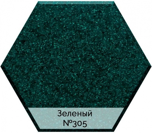Смеситель AquaGranitEx C-4040 для кухонной мойки, зеленый фото 2
