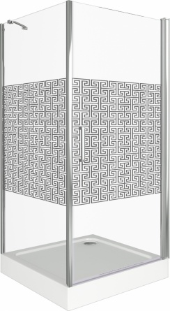 Душевой уголок Good Door Fantasy CR-80-F-CH 80x80 фото 4
