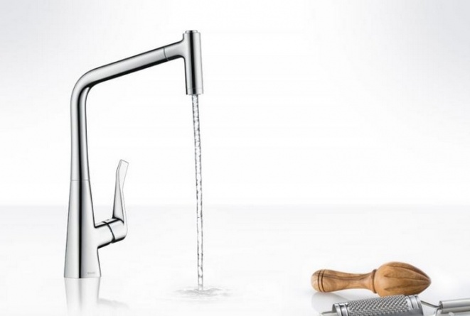 Смеситель Hansgrohe Metris Select  для кухонной мойки фото 2