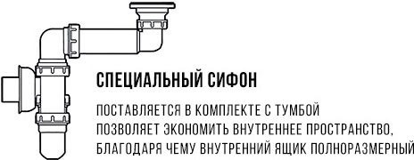 Мебель для ванной Aqwella 5 stars Mobi 60 дуб балтийский, бетон светлый фото 7