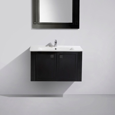 Тумба для комплекта BelBagno Atria 83 nero lucido фото 1