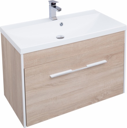 Тумба для комплекта Aquanet Августа 90 дуб сонома фото 1