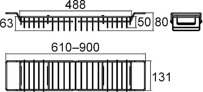 Столик для ванны Milardo 102W000M44 фото 4