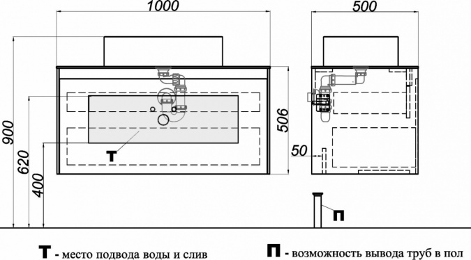 Тумба с раковиной  фото 5