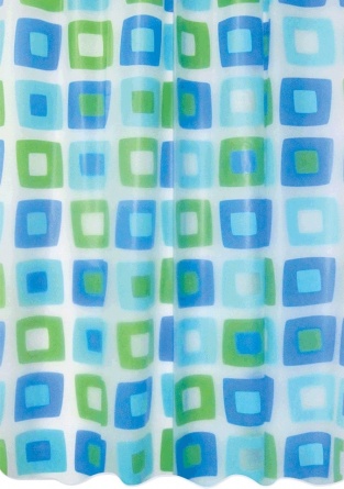 Штора для ванной Milardo Wonderful Cubes фото 1