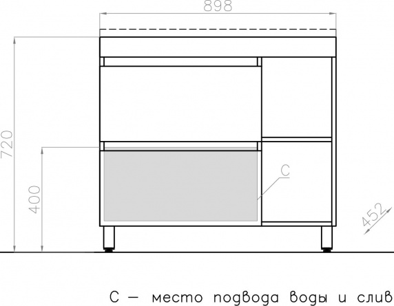 Тумба с раковиной  фото 7