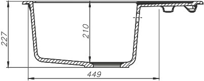Мойка кухонная Iddis Vane G V06B621i87 фото 3