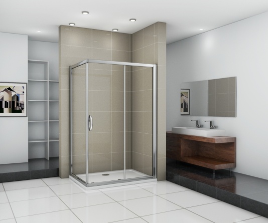 Душевой уголок Good Door Infinity WTW+SP-C-CH 120x80 фото 2